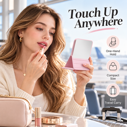 Foldable Travel Makeup Mirror