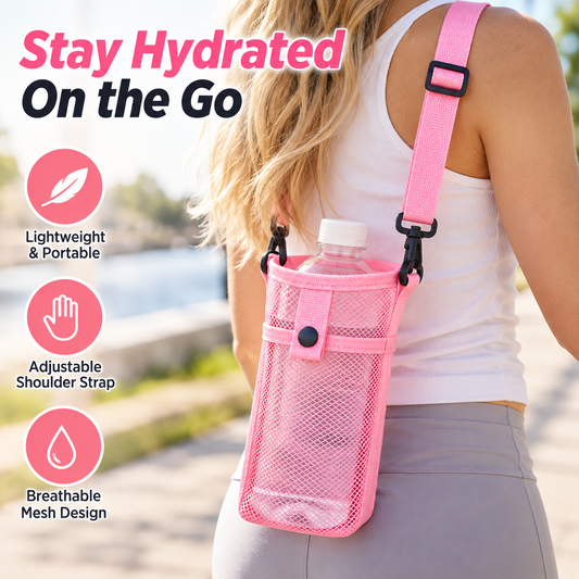 Crossbody Water Bottle Carrier