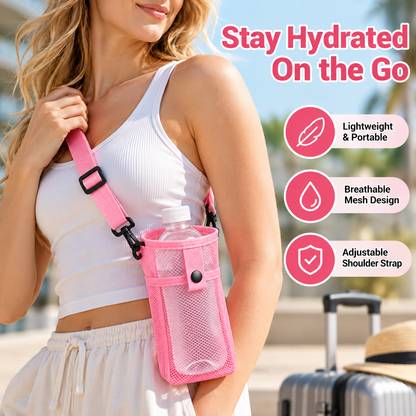 Crossbody Water Bottle Carrier