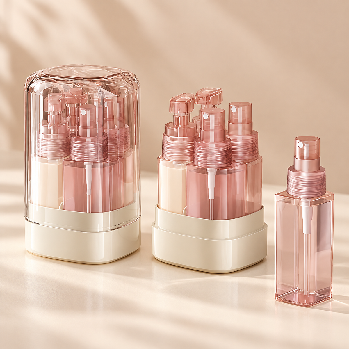 Travel Lotion & Spray Bottle Set