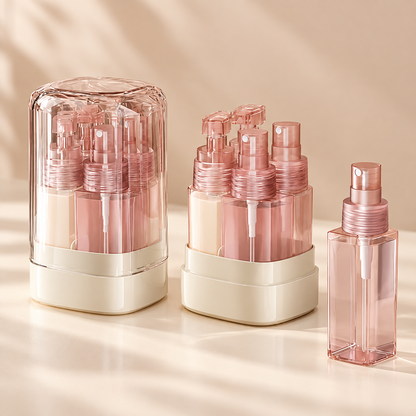Travel Lotion & Spray Bottle Set