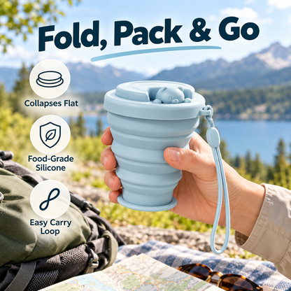 Collapsible Silicone Travel Cup